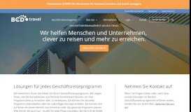 
							         BCD Travel Deutschland - Geschäftsreisen professionell managen								  
							    