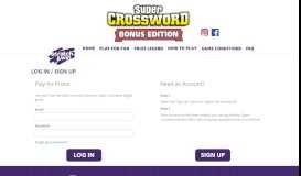 
							         BCLC Crossword Login - supercrossword.ca								  
							    