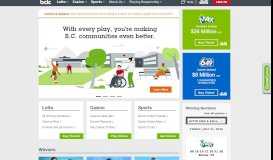 
							         BCLC: Online casino, sports betting, lottery, and legal ...								  
							    