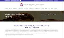 
							         B.Com. (Accounting and Finance) - M.O.P Vaishnav College For ...								  
							    