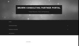 
							         bcpartnerportal – Brawn Consulting Partner Portal								  
							    