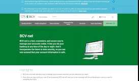 
							         BCV-net | BCV - Banque Cantonale Vaudoise								  
							    