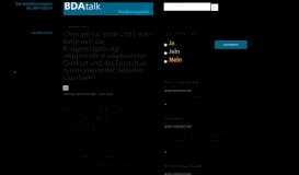 
							         BDA Talk | Das Debattenmagazin des BDA								  
							    