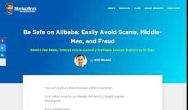 
							         Be Safe on Alibaba: Avoid Scams, Middle-Men, and Fraud ...								  
							    