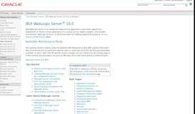 
							         BEA WebLogic Server 10.0 Documentation - Oracle Docs								  
							    