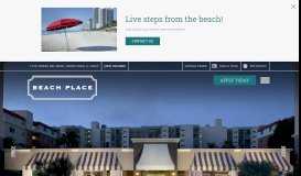 
							         Beach Place: Sunny Isles Apartments | Aventura Apartments								  
							    