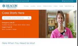 
							         Beacon Health System | Convenient and Close to Home								  
							    
