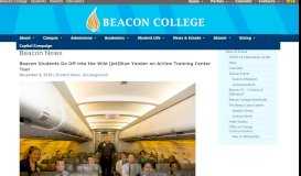 
							         Beacon Students Go Off into the Wild [Jet]Blue Yonder on Airline ...								  
							    