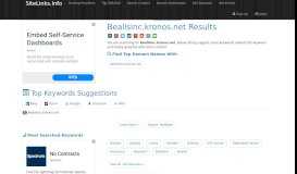 
							         Beallsinc.kronos.net Results For Websites Listing - SiteLinks.Info								  
							    