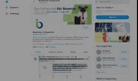
							         Beamten-Infoportal (@BeamtenInfos24) · Twitter								  
							    