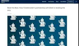 
							         Beat the Bots: How Ticketmaster's partnership with Distil is leading the ...								  
							    