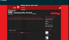 
							         Beats by Dre Wiki talk:Community Portal - Fandom								  
							    