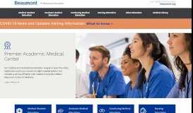 
							         Beaumont Professional & Medical Education								  
							    