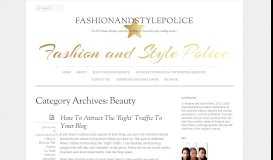 
							         Beauty Archives - Page 213 of 216 - fashionandstylepolice ...								  
							    