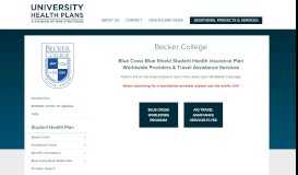 
							         Becker College Blue Cross Blue Shield Student Health Insurance Plan ...								  
							    