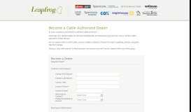 
							         Become a Cable Authorized Dealer | Leapfrog Online Cable ...								  
							    