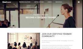 
							         Become A Certified Trainer – VitalSmarts								  
							    
