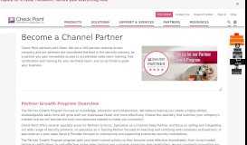 
							         Become a Channel Partner | Check Point Software								  
							    