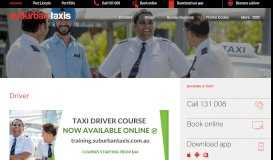 
							         Become A Driver | Suburban Taxis | Adelaide Cabs								  
							    