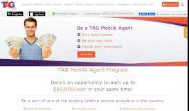 
							         Become a Lifeline Dealer, Lifeline Agent, Free phone ... - TAG Mobile								  
							    