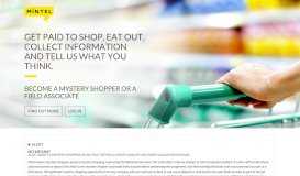 
							         Become a Mystery shopper or a Field Associate for Mintel ...								  
							    
