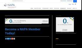 
							         Become a NAPA Member Today! | National Association of Plan Advisors								  
							    