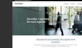 
							         Become a Partner. Find a Partner. | DocuSign								  
							    