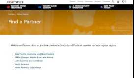 
							         Become a Partner - Fortinet								  
							    
