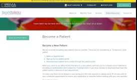 
							         Become a Patient | Bayside Pediatrics								  
							    