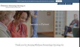 
							         Become a Patient – Michiana Hematology Oncology								  
							    