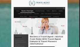 
							         Become a Travel Agent - Travel Agent Campus								  
							    