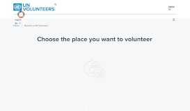 
							         Become a UN Volunteer | UNV								  
							    