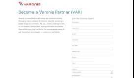 
							         Become a Varonis Partner								  
							    
