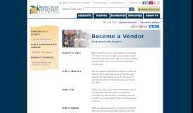 
							         Become a Vendor - Orange County Government								  
							    
