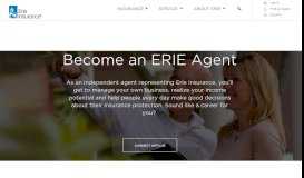 
							         Become an ERIE Agent | Erie Insurance								  
							    