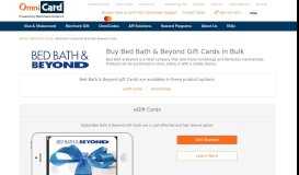 
							         Bed Bath And Beyond Gift Cards Bulk | OmniCard Employee Rewards ...								  
							    