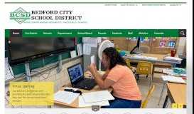 
							         Bedford City School District / Homepage								  
							    