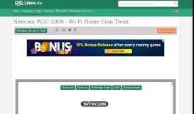 
							         Bedienungsanleitung Sitecom WLC-2000 - Wi-Fi Home Cam Twist ...								  
							    