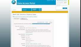 
							         Beef CRC Genetics Projects Data - CSIRO Data Access Portal								  
							    
