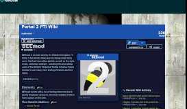 
							         BEEmod | Portal 2 PTI Wiki | FANDOM powered by Wikia								  
							    