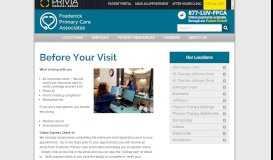 
							         Before Your Visit - Frederick Primary Care Associates								  
							    