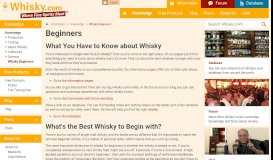
							         Beginners - Whisky.com								  
							    