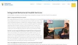 
							         Behavioral Health | Esperanza Health Center								  
							    