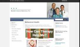 
							         Behavioral Health - Mayfair Internal Medicine								  
							    