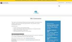 
							         BEL Commission | Colorado Workforce Development Council								  
							    