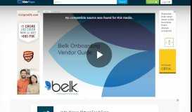 
							         Belk Onboarding Vendor Guide - ppt video online download								  
							    
