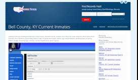 
							         Bell County, TX Inmate Inquiry Portal | People Lookup								  
							    