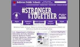 
							         Bellevue Public Schools								  
							    