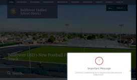 
							         Bellflower Unified School District / Homepage								  
							    