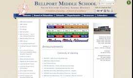 
							         Bellport Middle School - South Country Central School District Schools								  
							    